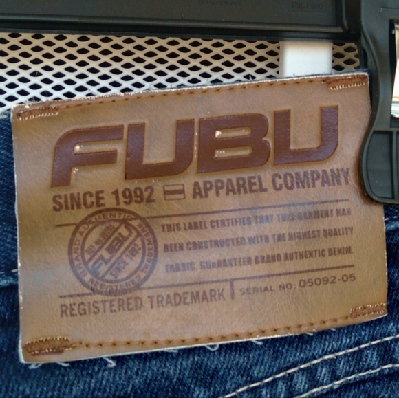 FUBU Apparel Mens Jeans 36 x 34 Blue Carpenter Style - Picture 6 of 9